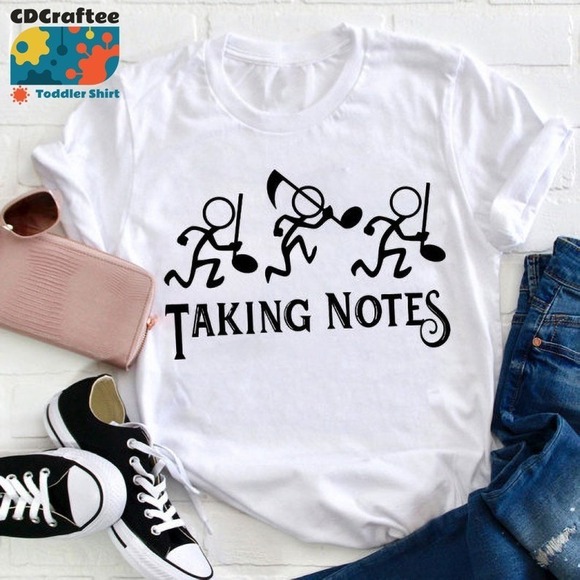 Other - Taking Notes T-Shirt, Teacher Life Shirt, Kindergarten Unisex T-shirt
